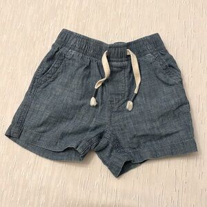 Baby Gap Chambray Drawstring Shorts